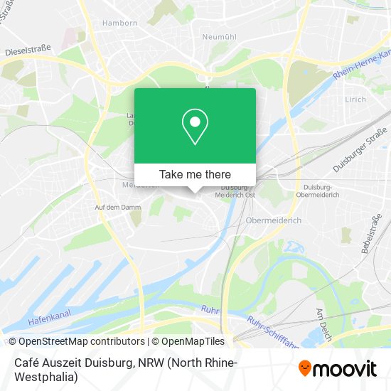 Café Auszeit Duisburg map