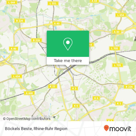 Böckels Beste, 44787 Bochum map