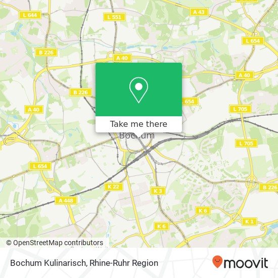 Bochum Kulinarisch map