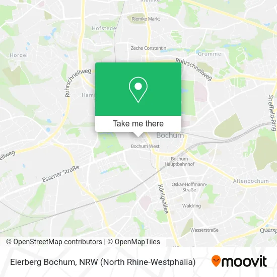 Карта Eierberg Bochum