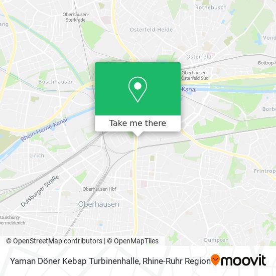 Yaman Döner Kebap Turbinenhalle map