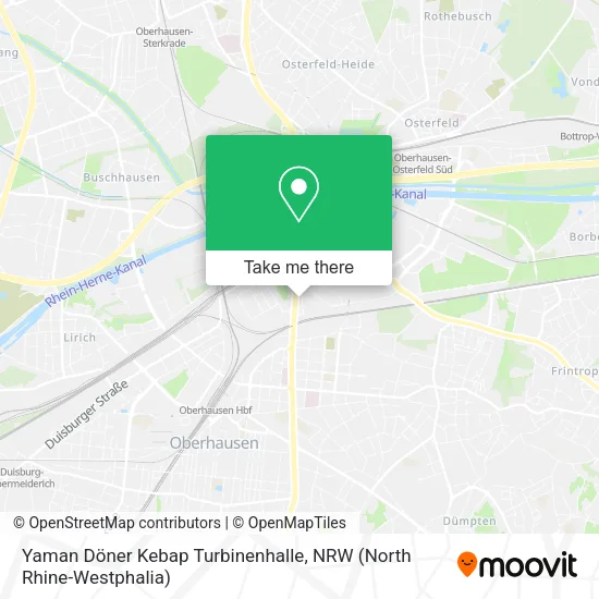 Карта Yaman Döner Kebap Turbinenhalle