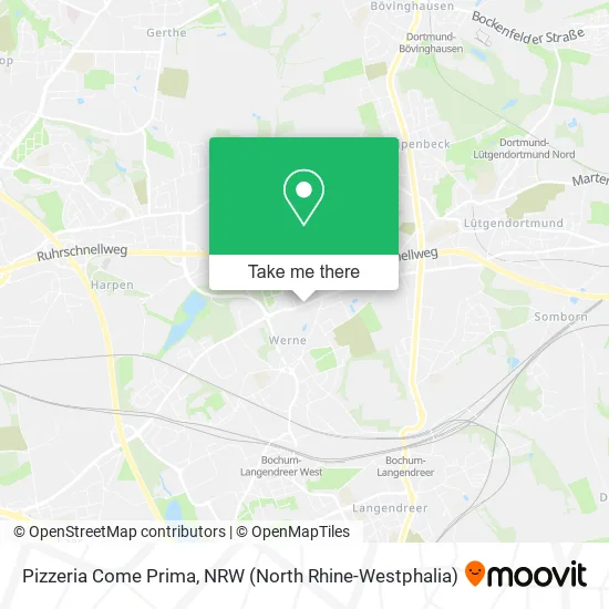 Карта Pizzeria Come Prima