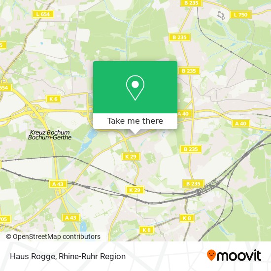 Haus Rogge map