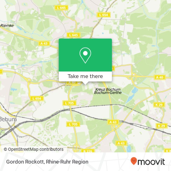 Gordon Rockott, Kornharpener Straße 118 Harpen, 44791 Bochum map