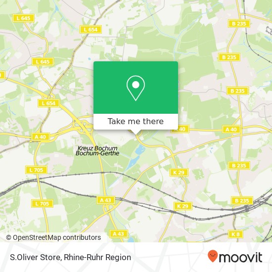 S.Oliver Store, Harpen, 44791 Bochum map