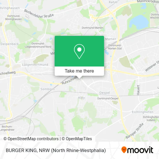 Карта BURGER KING