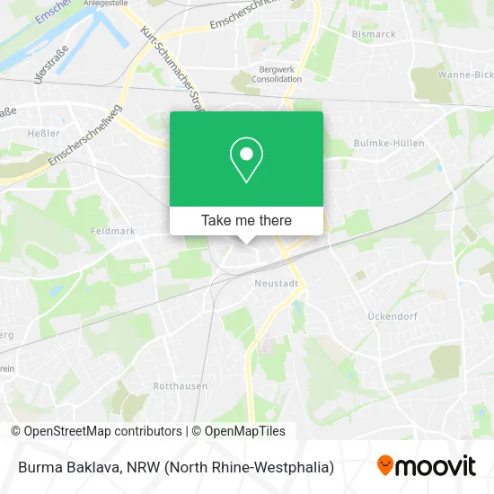 Карта Burma Baklava