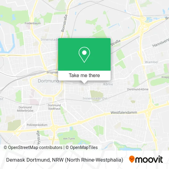 Карта Demask Dortmund