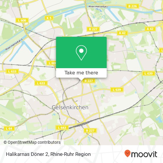 Halikarnas Döner 2, Bismarckstraße 123 45881 Gelsenkirchen map