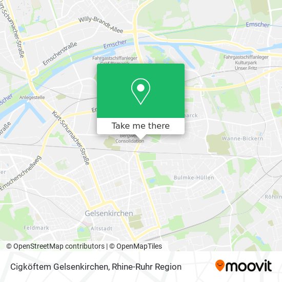Cigköftem Gelsenkirchen map