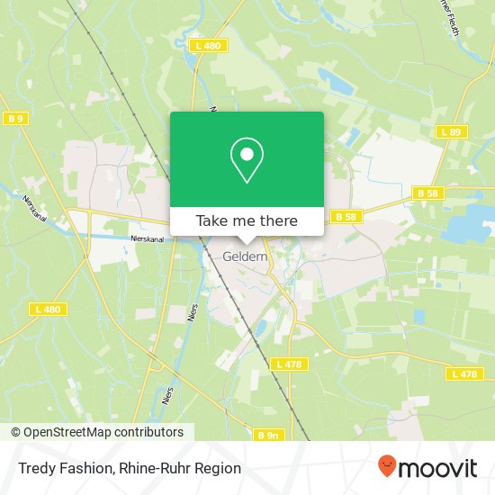 Карта Tredy Fashion, Issumer Straße 18 47608 Geldern
