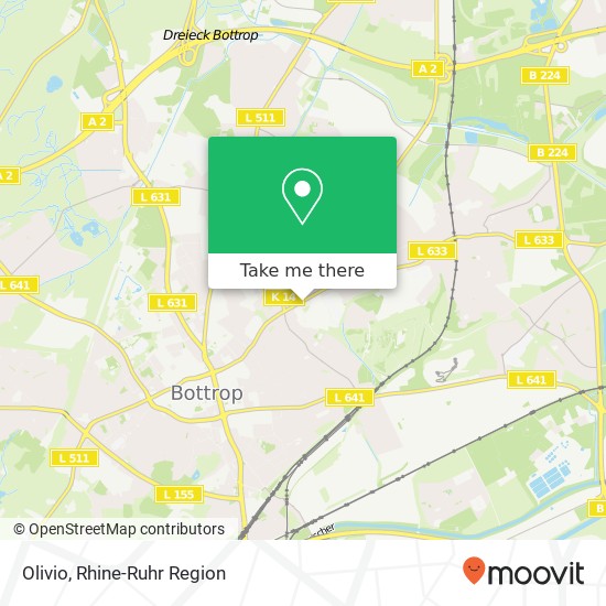 Карта Olivio, Horster Straße 179 46238 Bottrop