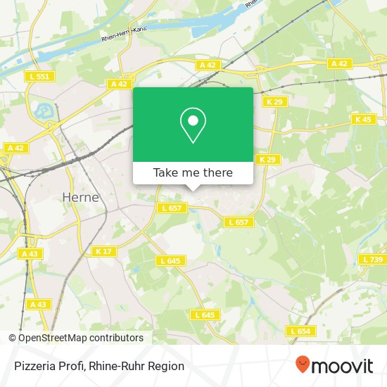 Pizzeria Profi, Mont-Cenis-Straße 194 Sodingen, 44627 Herne map