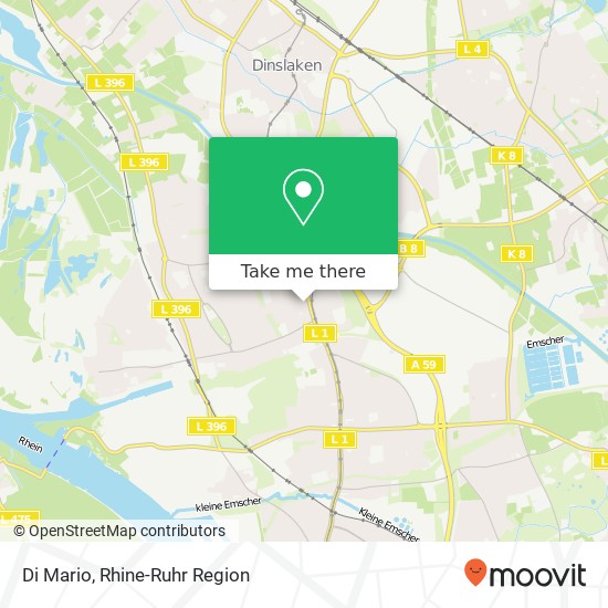 Di Mario, Elisabethstraße 2 Vierlinden, 47178 Duisburg map