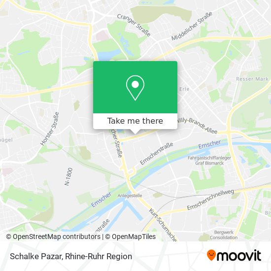 Schalke Pazar map