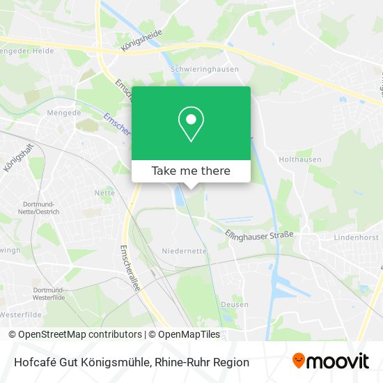 Hofcafé Gut Königsmühle map