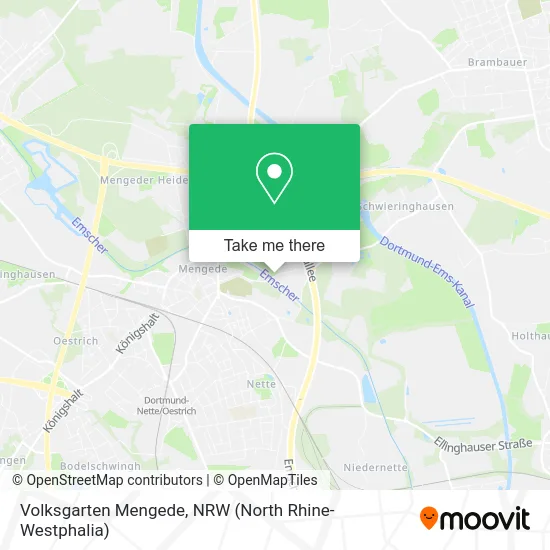 Volksgarten Mengede map