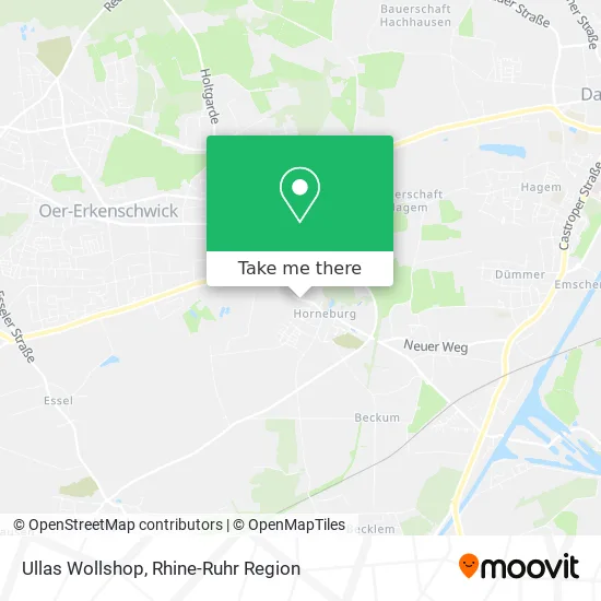 Ullas Wollshop map