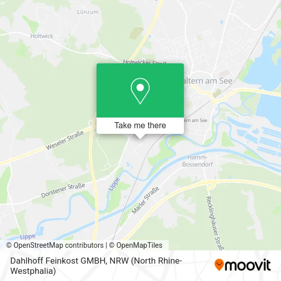 Карта Dahlhoff Feinkost GMBH