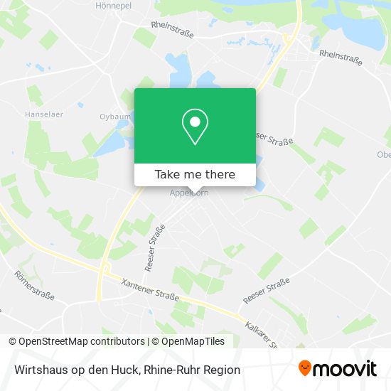 Wirtshaus op den Huck map