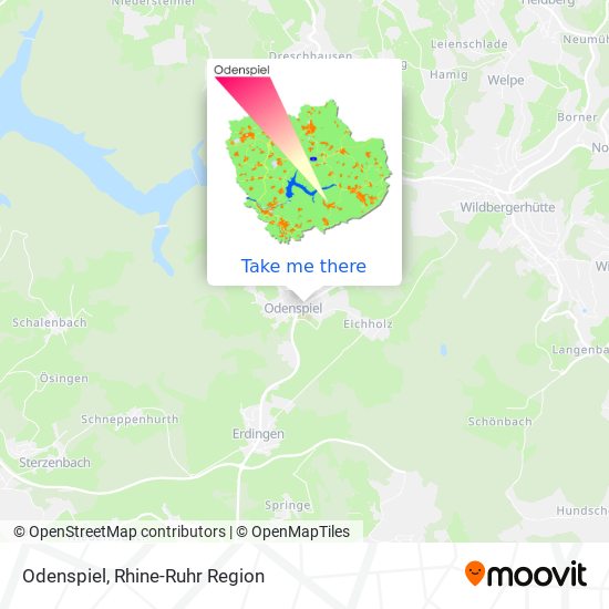 Odenspiel map