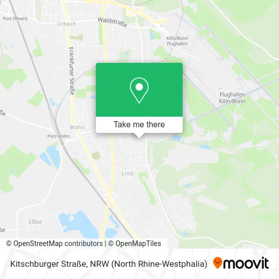 Карта Kitschburger Straße