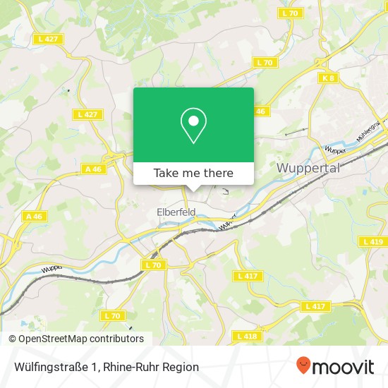 Карта Wülfingstraße 1