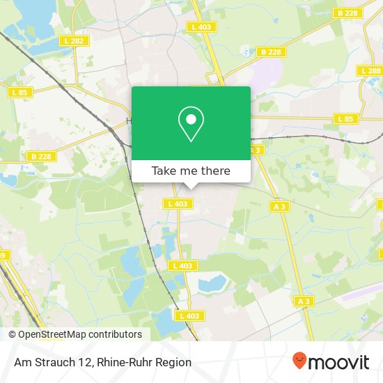 Am Strauch 12 map