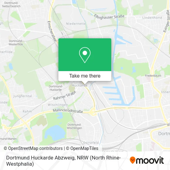Dortmund Huckarde Abzweig map