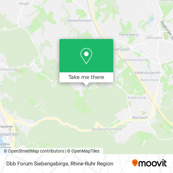 Dbb Forum Siebengebirge map