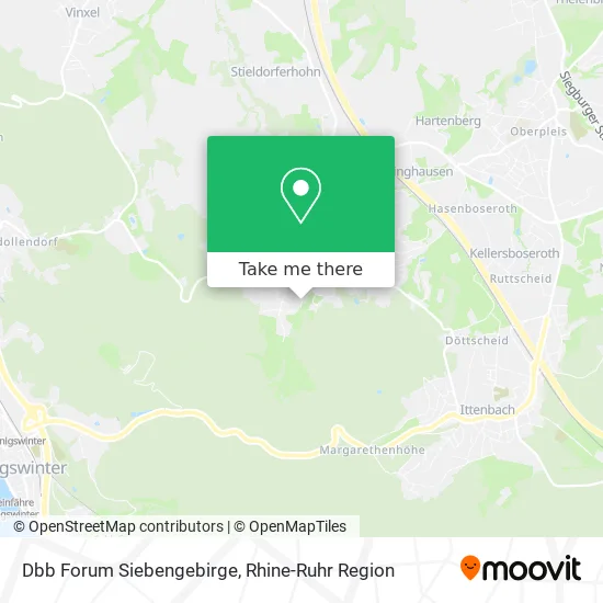 Карта Dbb Forum Siebengebirge