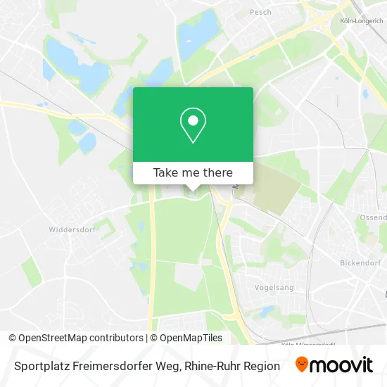 Карта Sportplatz Freimersdorfer Weg
