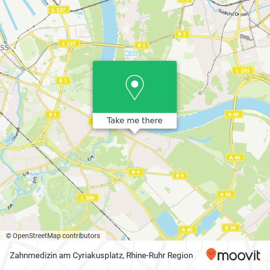 Zahnmedizin am Cyriakusplatz map