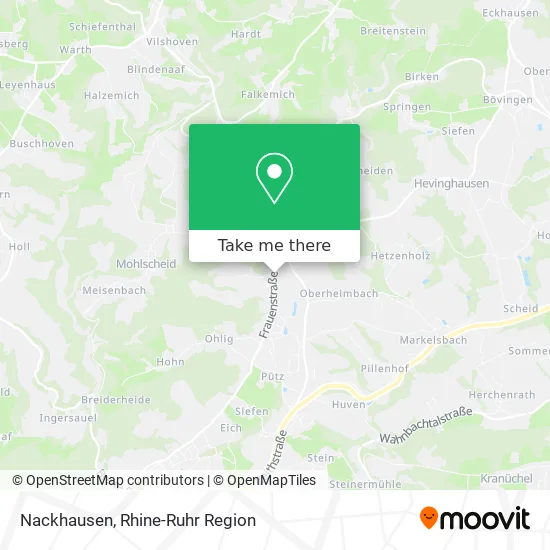 Карта Nackhausen