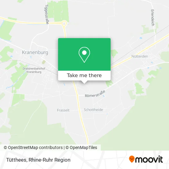 Карта Tütthees