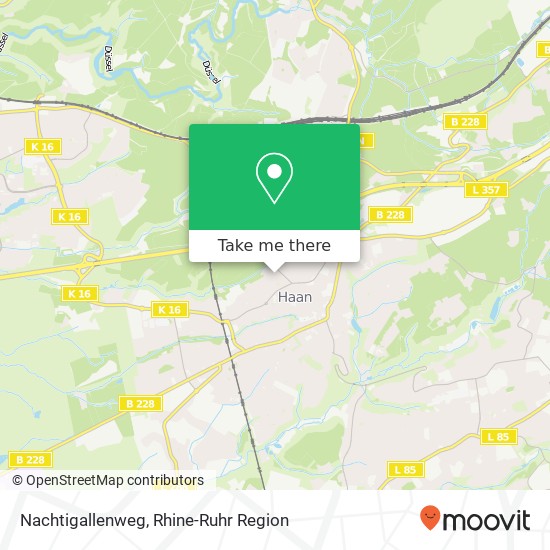 Карта Nachtigallenweg