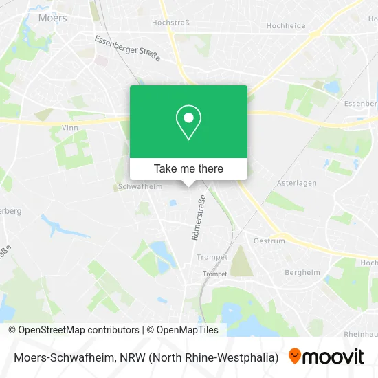 Moers-Schwafheim map