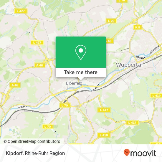 Kipdorf map