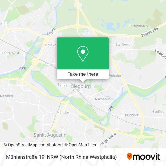 Карта Mühlenstraße 19