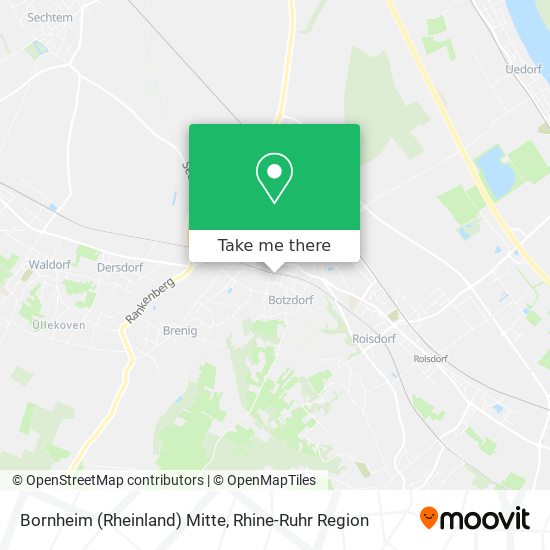 Bornheim (Rheinland) Mitte map