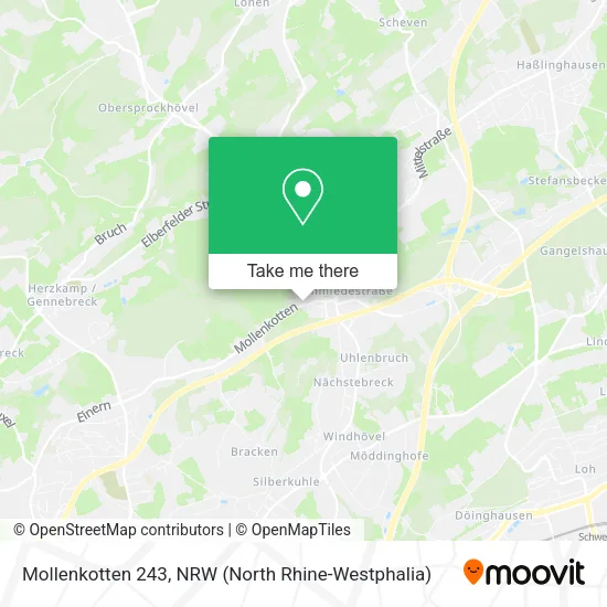 Карта Mollenkotten 243