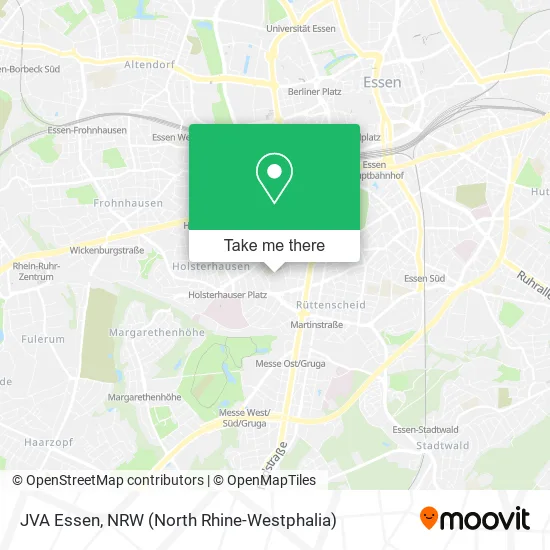 Карта JVA Essen