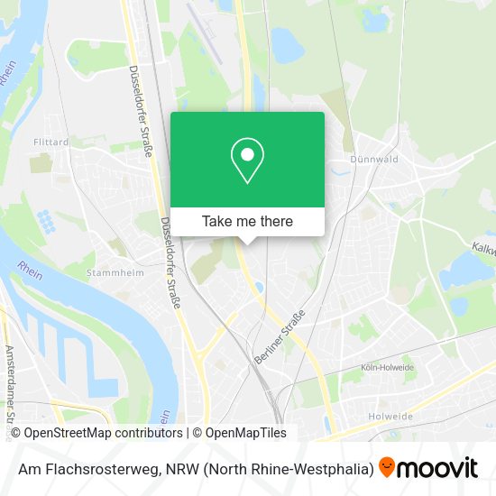 Карта Am Flachsrosterweg