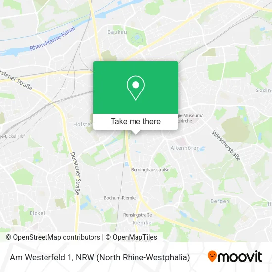 Карта Am Westerfeld 1