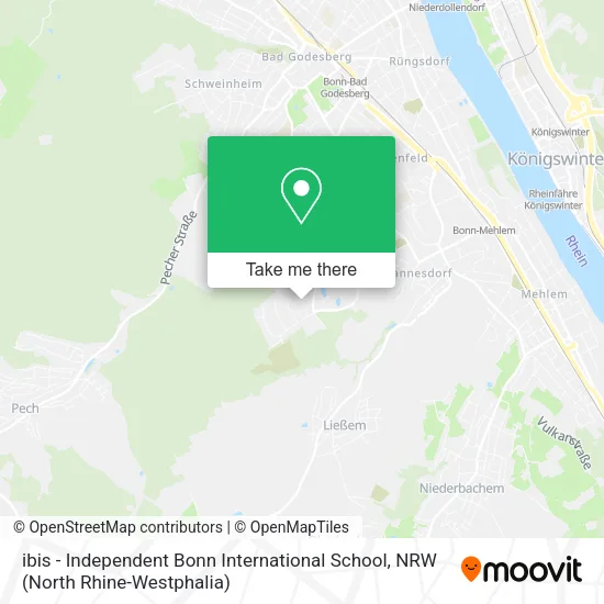 Карта ibis - Independent Bonn International School