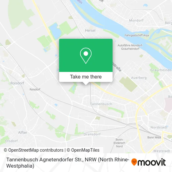 Карта Tannenbusch Agnetendorfer Str.