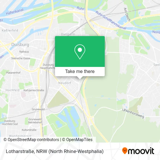 Карта Lotharstraße