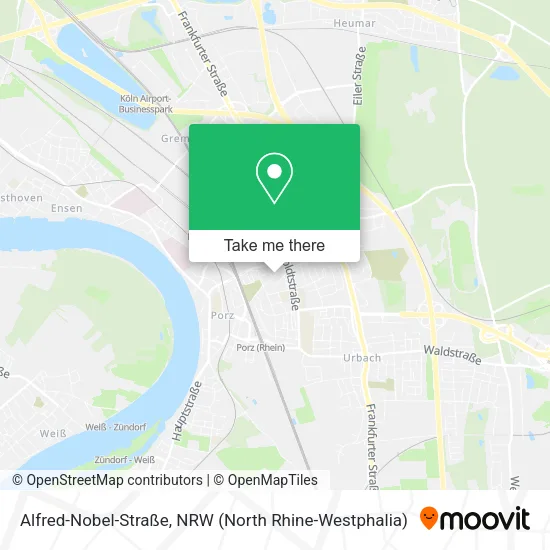 Карта Alfred-Nobel-Straße