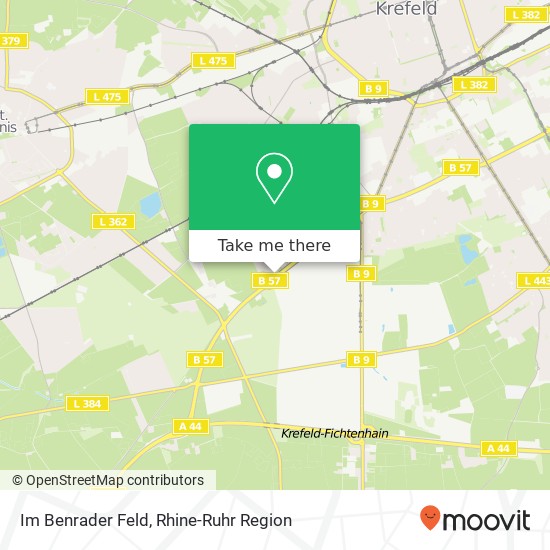 Im Benrader Feld map